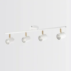 Thorpe 4 Lamp Spotlight Bar - White -Lighting Shop 13624099 3344927765777749