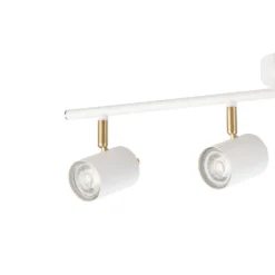 Thorpe 4 Lamp Spotlight Bar - White -Lighting Shop 13624099 3794927765807038