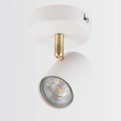Thorpe Single Spotlight - White -Lighting Shop 13625532 3944928056292871