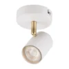 Thorpe Single Spotlight - White -Lighting Shop 13625532 6844928056229637