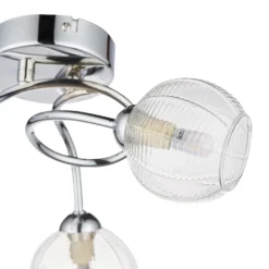 Tatton 3 Light Semi Flush Ceiling Light - Chrome -Lighting Shop 13645375 1144942855495761