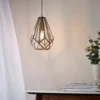 Polly Pendant Light - Antique Brass -Lighting Shop 13645378 1654942855178565
