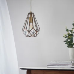 Polly Pendant Light - Antique Brass -Lighting Shop 13645378 2104942855340946