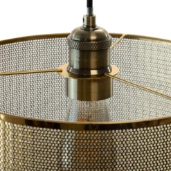 Amina Easy Fit Shade - Brass -Lighting Shop 13695774 1604959109240182