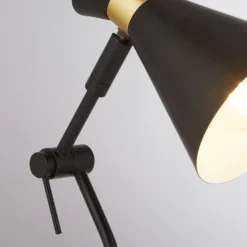 Balham Table Lamp - Black & Brass -Lighting Shop 13699652 6294976242853679