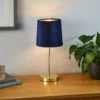 Paris Velvet Table Lamp - Navy -Lighting Shop 13751360 5734969498968858