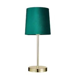 Paris Velvet Table Lamp - Emerald -Lighting Shop 13751361 2044969499182155