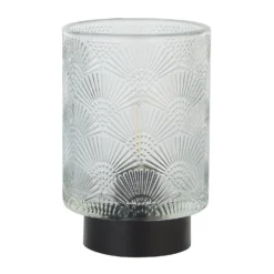 Olivia Battery Powered Table Lamp - Clear -Lighting Shop 13764007 1564980120120915