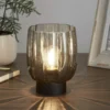 Olivia Battery Powered Table Lamp - Smoke -Lighting Shop 13764008 1094980120003009