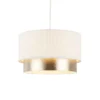 Amelie Two Tier Easy-Fit Light Shade - Champagne -Lighting Shop 13764010 1124984012359789