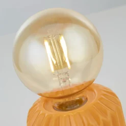 Elle Battery Powered Table Lamp - Orange -Lighting Shop 13764011 9894980119900844