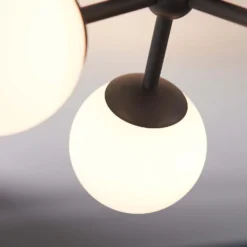 Pulsa Bathroom Semi Flush Light - 3lt Black 14 Pulsa Bathroom Semi Flush Light - 3lt Black -Lighting Shop 13794229 6444957105632117