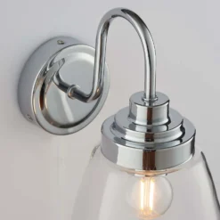 Ashbury Bathroom Wall Light - Chrome -Lighting Shop 13794231 3894957105036875