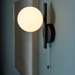 Hawkhill Bathroom Wall Light - Black -Lighting Shop 13794233 1044957104696552