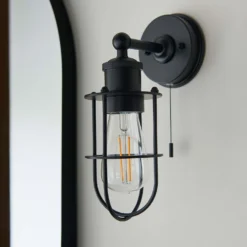 Portmore Bathroom Wall Light - Black 12 Portmore Bathroom Wall Light - Black -Lighting Shop 13794239 1414957105370088