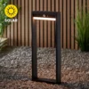 Dannah 50cm Photocell & PIR Solar Outdoor Floor Light - Black 2 Dannah 50cm Photocell & PIR Solar Outdoor Floor Light - Black -Lighting Shop 13794248 4854957105368759