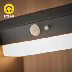 Dannah 80cm Photocell & PIR Solar Outdoor Floor Light - Black 17 Dannah 80cm Photocell & PIR Solar Outdoor Floor Light - Black -Lighting Shop 13794250 3864957104825315