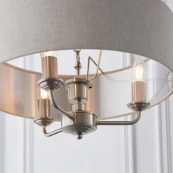 Highclere Pendant Light - 3lt Chrome -Lighting Shop 13794253 1674957104396219
