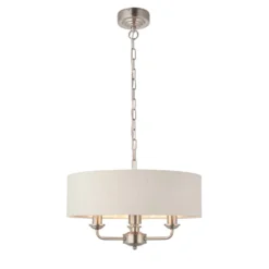 Highclere Pendant Light - 3lt Chrome -Lighting Shop 13794253 1814957103994711