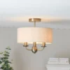 Chippenham 3 Light Flush Ceiling Light 2 Chippenham 3 Light Flush Ceiling Light -Lighting Shop 13864149 9124977253536507