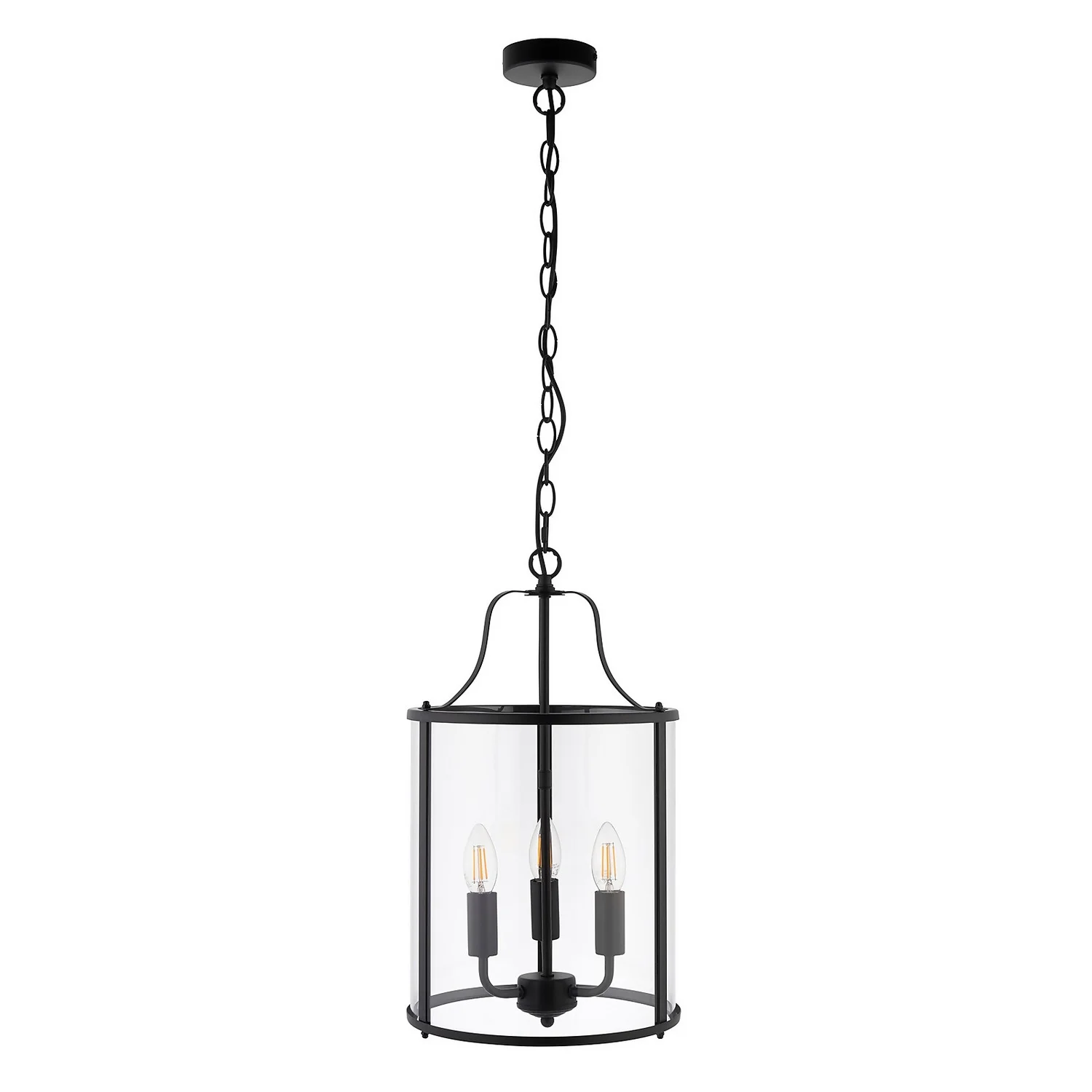 Chester 3 Light Pendant - Black 5 Chester 3 Light Pendant - Black - Image 3