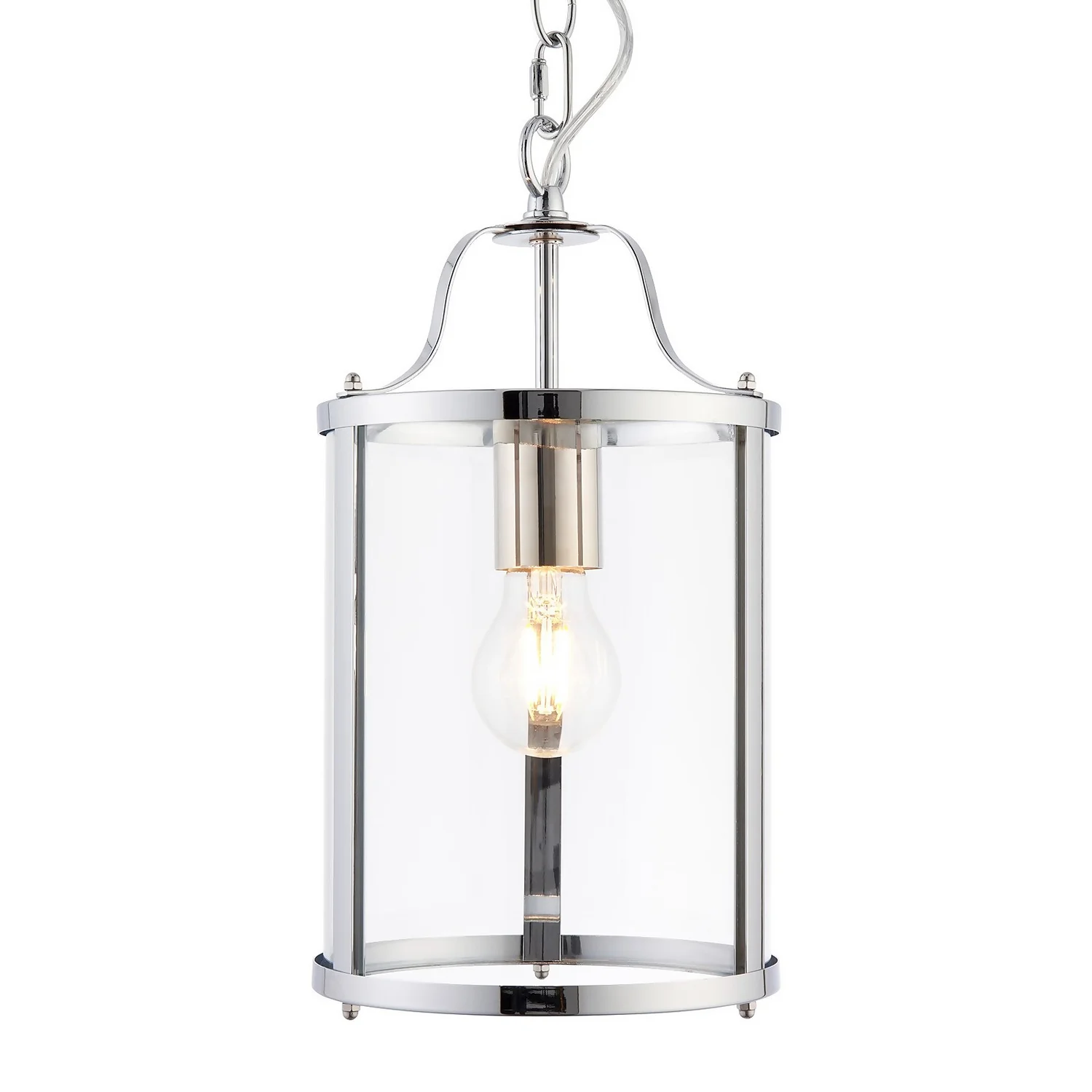 Chester Single Pendant Light - Chrome 6 Chester Single Pendant Light - Chrome - Image 4