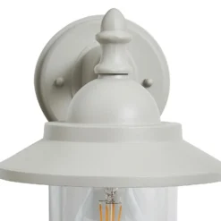 Leek Mini Fisherman's Outdoor Lantern - Dove Grey -Lighting Shop 13924370 2114980108539739