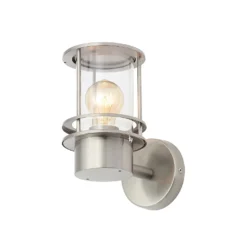 Leonis Miners Style Outdoor Wall Lantern - Stainless Steel 9 Leonis Miners Style Outdoor Wall Lantern - Stainless Steel -Lighting Shop 13924375 8234980107987922