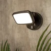Lynn 1 Light Outdoor Wall Light (IP65) - Dark Grey -Lighting Shop 13924377 1254980107885403