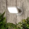 Lynn 1 Light Outdoor Wall Light (IP65) - White -Lighting Shop 13924378 3804980107848872