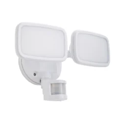 Lynn 2 Light LED Outdoor Floodlight With PIR Sensor (IP65) - White 8 Lynn 2 Light LED Outdoor Floodlight With PIR Sensor (IP65) - White -Lighting Shop 13924386 1744980108465447
