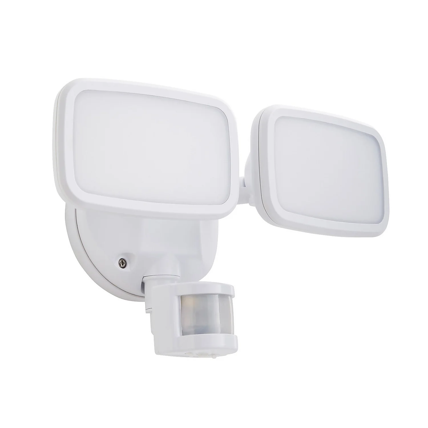 Lynn 2 Light LED Outdoor Floodlight With PIR Sensor (IP65) - White 5 Lynn 2 Light LED Outdoor Floodlight With PIR Sensor (IP65) - White - Image 3