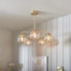Geneva 5 Light Pendant Light - Brass 2 Geneva 5 Light Pendant Light - Brass -Lighting Shop 13938485 4694981958330469