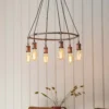 Henrik 6 Light Pendant Light - Pewter 1 Henrik 6 Light Pendant Light - Pewter -Lighting Shop 13938489 1794981960785960