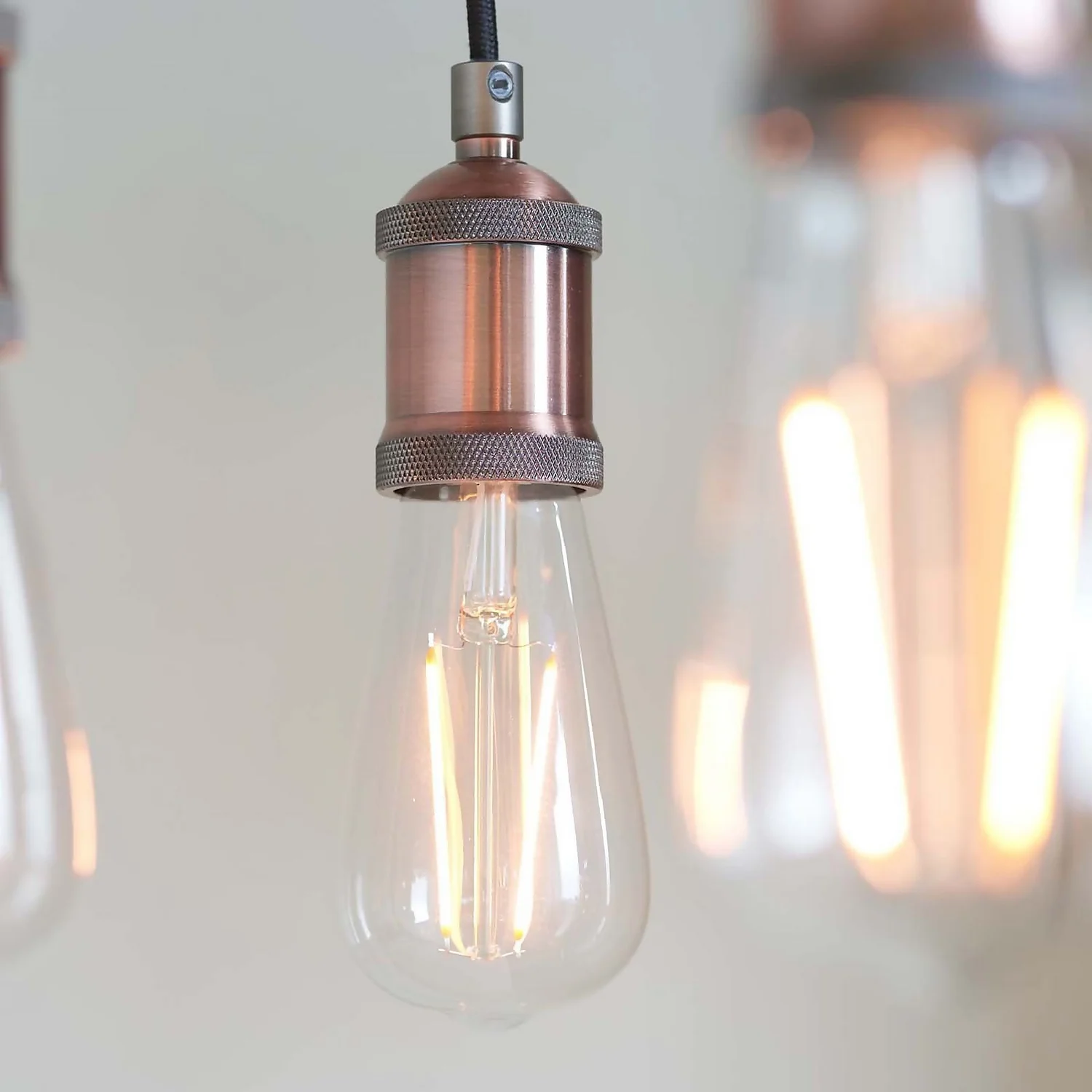 Henrik 6 Light Pendant Light - Pewter 8 Henrik 6 Light Pendant Light - Pewter - Image 6