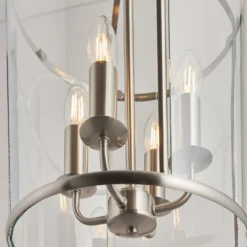 Abott 4 Light Pendant Light - Nickel -Lighting Shop 13938494 1364981959410346