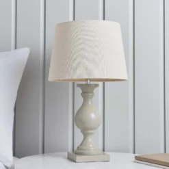 Andrea Table Lamp - Taupe 11 Andrea Table Lamp - Taupe -Lighting Shop 13938496 3264981958506251