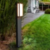 Lutec Qubo LED Outdoor Bollard Light - Anthracite -Lighting Shop 13950213 2854993071662577