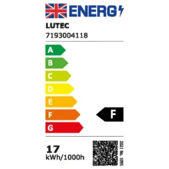 Lutec Qubo LED Outdoor Bollard Light With PIR Motion Sensor - Anthracite -Lighting Shop 13950216 3045028908400072