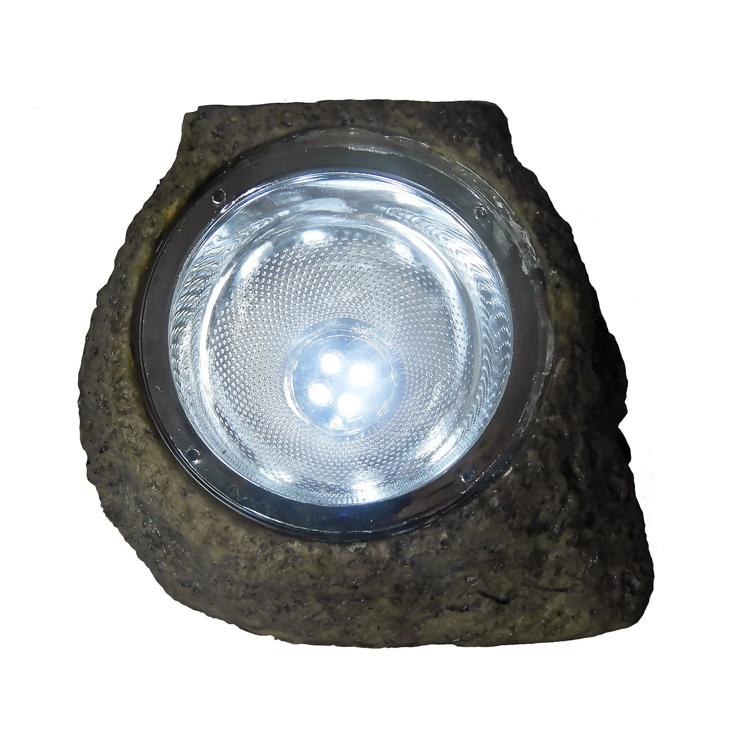 Homebase Edit Large Rock Solar Lights - Pack Of 3 4 Homebase Edit Large Rock Solar Lights - Pack Of 3 - Image 2