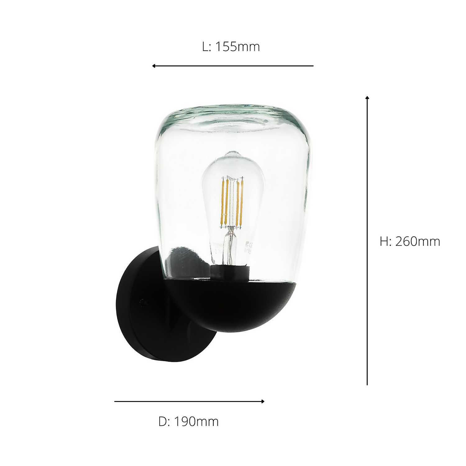 Eglo Donatori Outdoor Wall Light 5 Eglo Donatori Outdoor Wall Light - Image 3