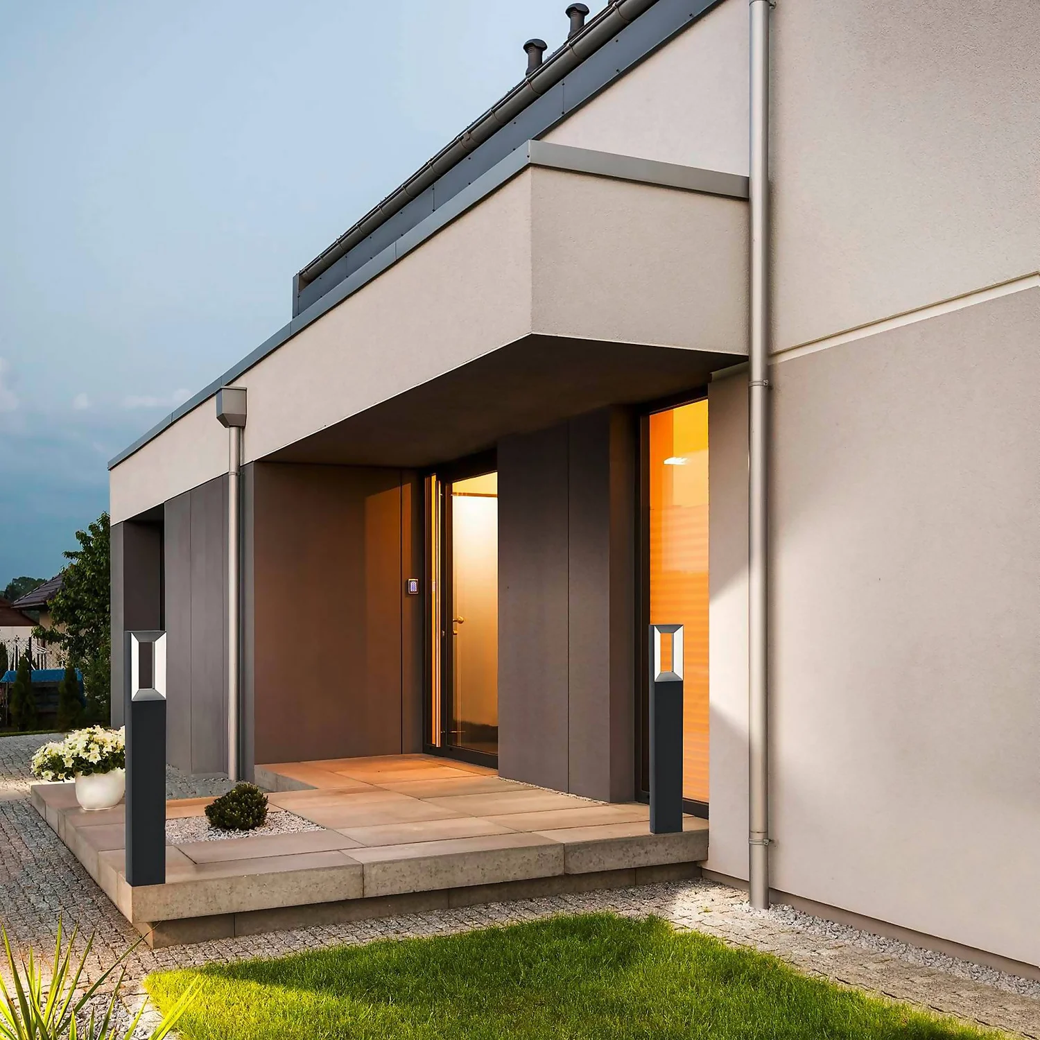 Eglo Riforano Outdoor LED Bollard Light 5 Eglo Riforano Outdoor LED Bollard Light - Image 3