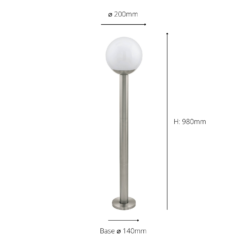 Eglo Nisia-Z Outdoor Smart Light -Lighting Shop 14222394 1115020562804559