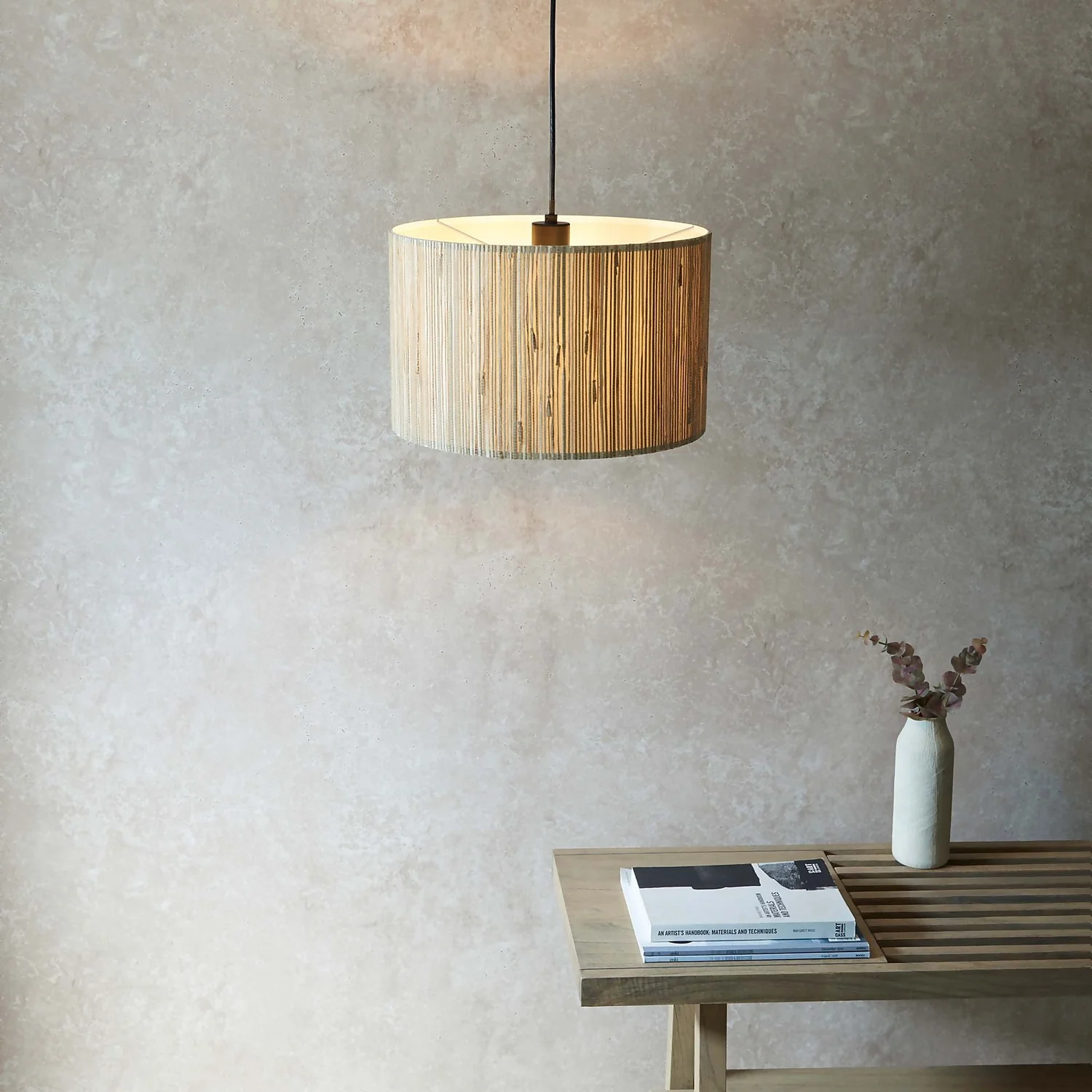 Caen Pendant Ceiling Light - Natural 6 Caen Pendant Ceiling Light - Natural - Image 4