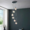 Clashmore Cluster Pendant Ceiling Light - Chrome Effect 2 Clashmore Cluster Pendant Ceiling Light - Chrome Effect -Lighting Shop 14301803 2085038437738822