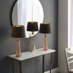 Fearn Table Lamp - Pink -Lighting Shop 14301811 6655038438539456