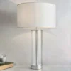 Gills Table Lamp - Nickel Effect -Lighting Shop 14301813 1035038492868217