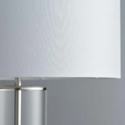 Gills Table Lamp - Nickel Effect 13 Gills Table Lamp - Nickel Effect -Lighting Shop 14301813 1915038439949009