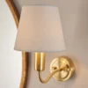Naim Bathroom Wall Light - Brass Effect