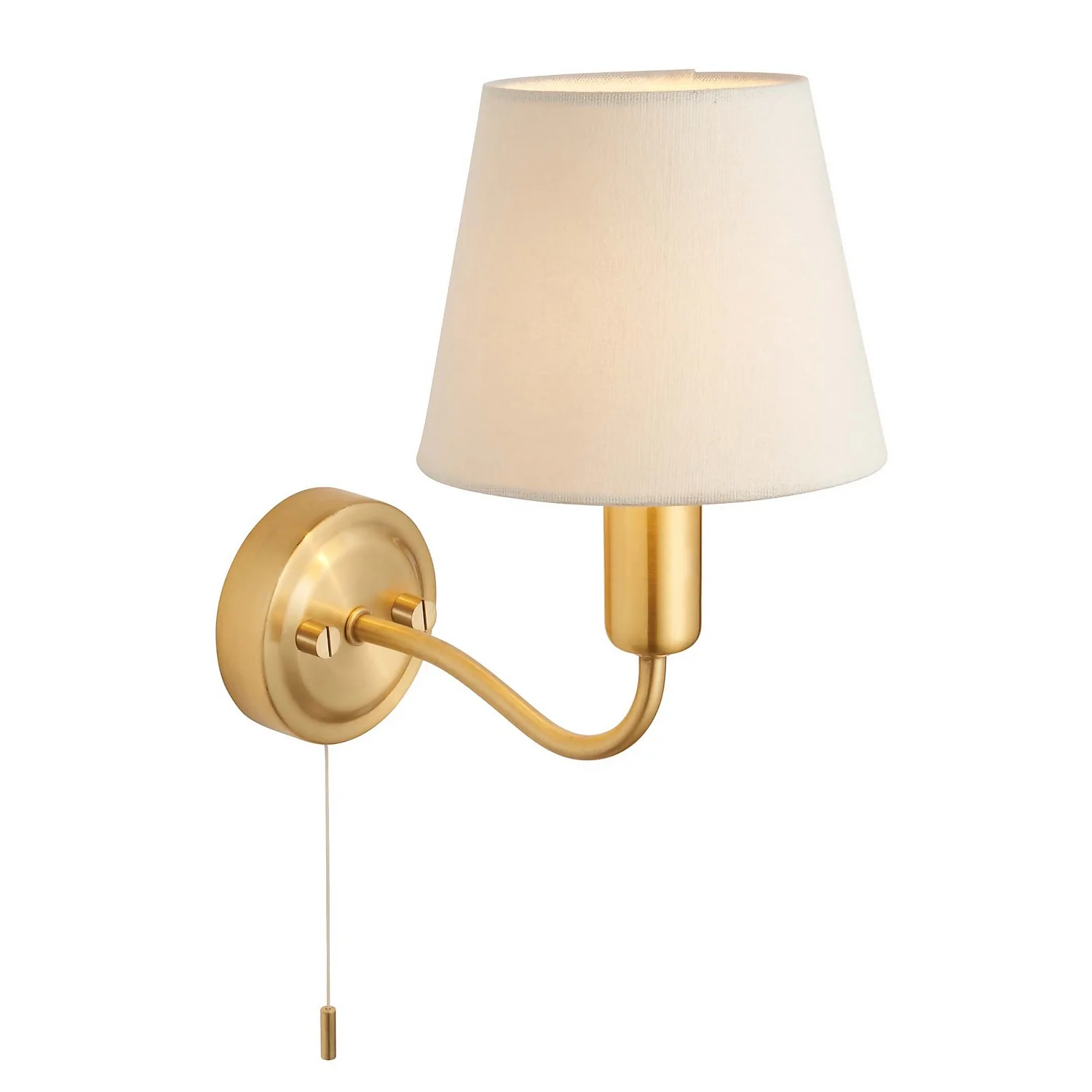 Naim Bathroom Wall Light - Brass Effect 4 Naim Bathroom Wall Light - Brass Effect - Image 2
